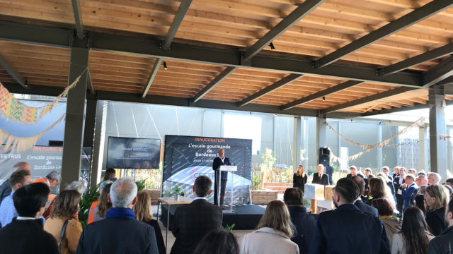 Inauguration du nouveau Pôle de restauration de Bordeaux Lac et de son jardin potager